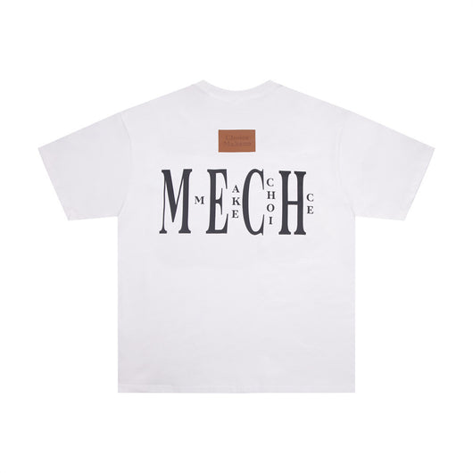 Camiseta de Algodón con Estampado de Letras para Hombre - Image 18