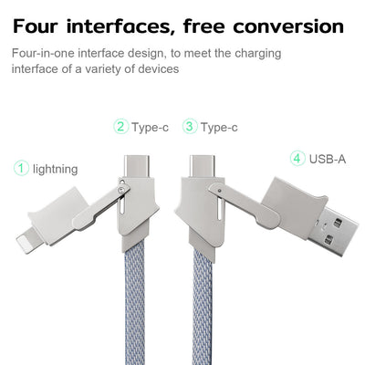 Cable de Carga Rápida 120W 6 en 1 con PD 27W para Múltiples Dispositivos - Image 20