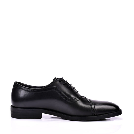 Zapatos de Cuero Clásicos para Hombre con Punta Puntiaguda - Primavera y Otoño - Image 10