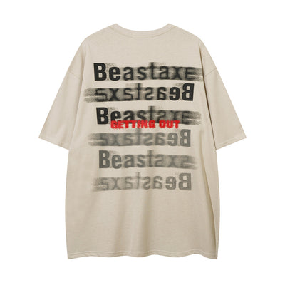 Camiseta de Algodón con Estampado de Letras para Hombre - Image 23