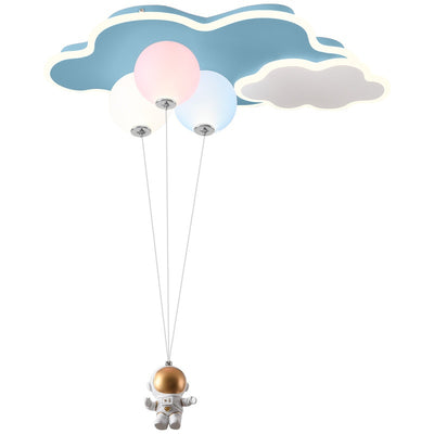 Lámpara de Techo Infantil Avión Creativo con Diseño de Nubes - Image 13