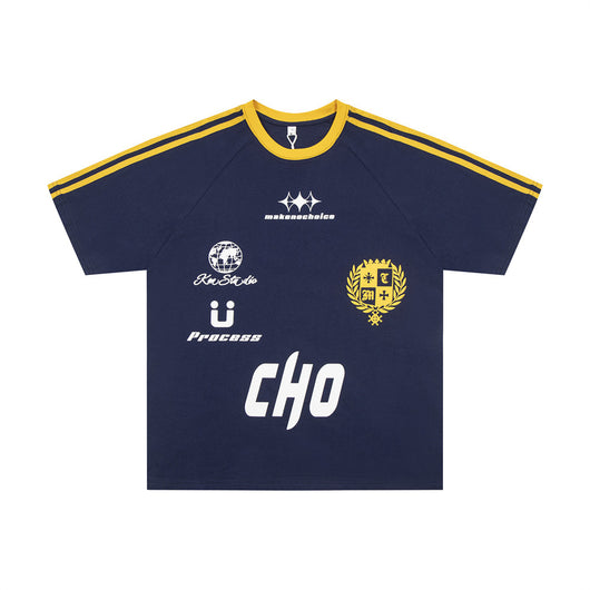 Playera de Algodón con Estampado de Letras para Hombre - Image 37