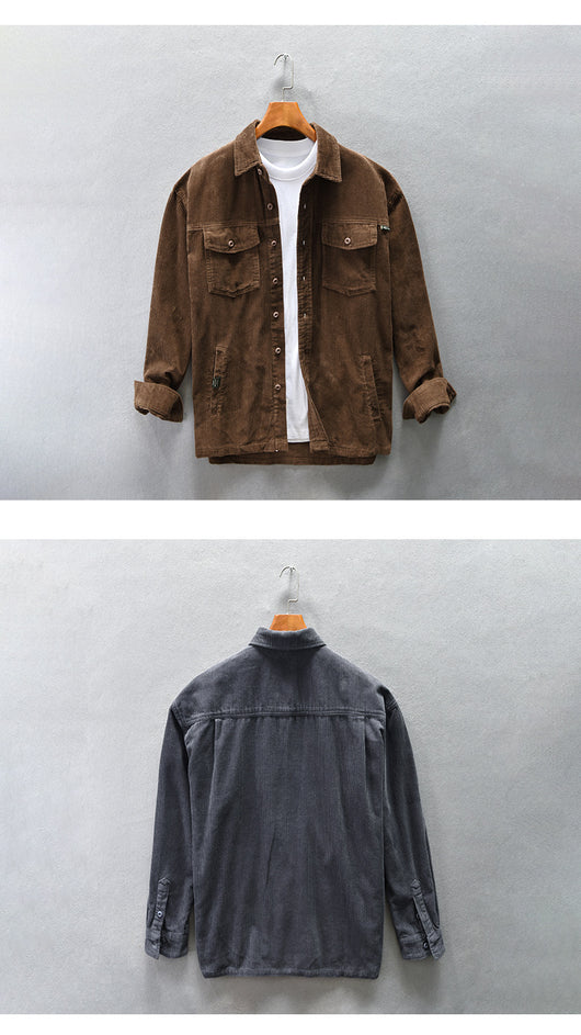Chaqueta Camisa Personalizada American Fashion para Hombre - Image 24