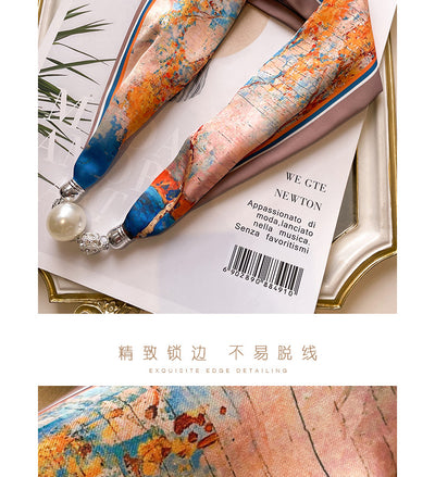Pañuelo de Seda Magnético - Accesorio Versátil y Práctico - Image 46