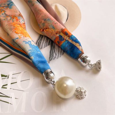 Pañuelo de Seda Magnético - Accesorio Versátil y Práctico - Image 49