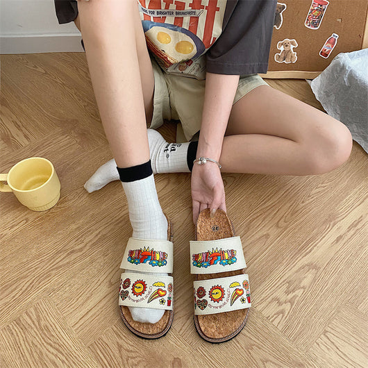 Sandalias de Verano con Suela de Corcho y Bordados Artesanales - Image 20