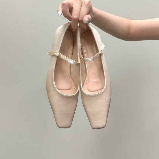 Zapatillas de Ballet Profesionales con Punta Cuadrada y Suela Plana de Satén - Image 21