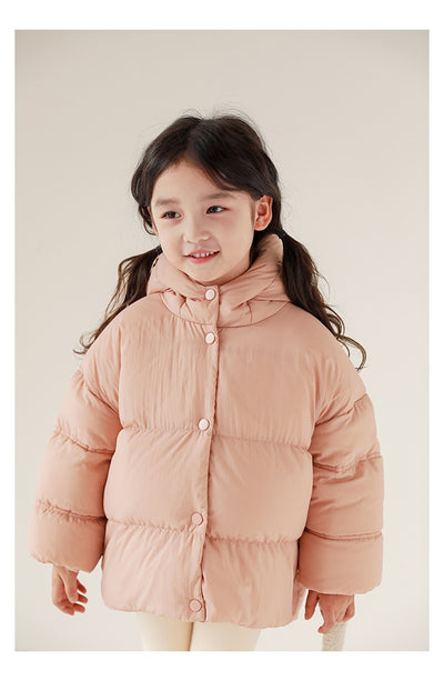 Chaqueta Acolchada con Capucha Estilo Occidental para Niñas - Image 8