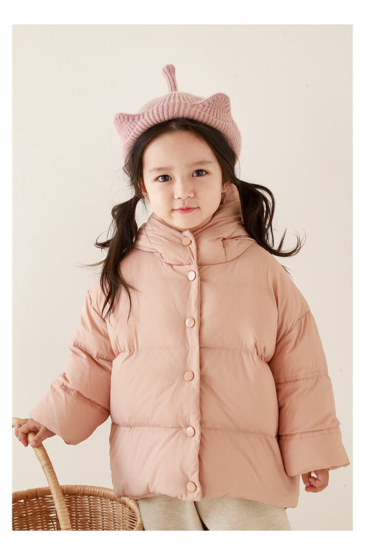 Chaqueta Acolchada con Capucha Estilo Occidental para Niñas - Image 14