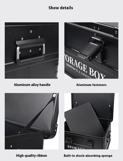 Caja de Almacenamiento Vehicular Impermeable Multifuncional - Image 28