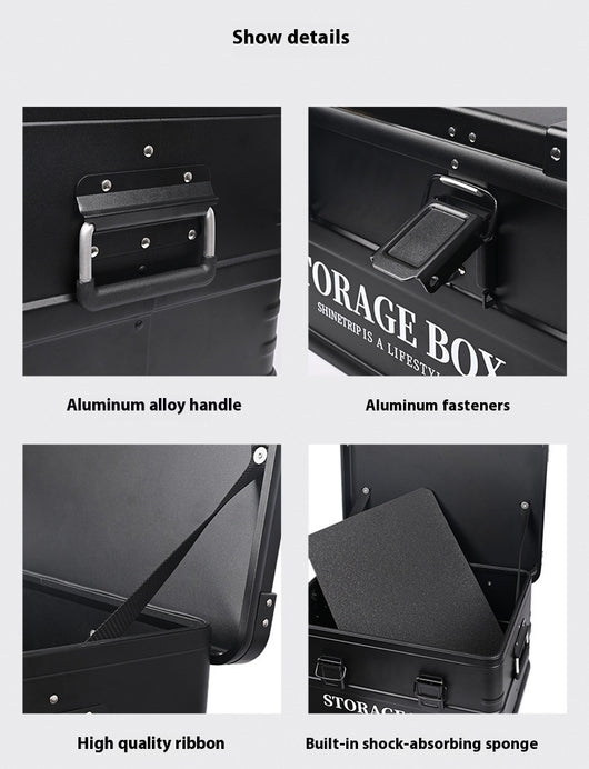 Caja de Almacenamiento Vehicular Impermeable Multifuncional - Image 28