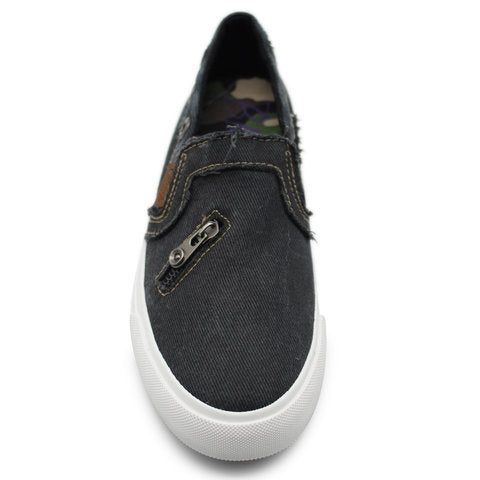 Pantalón Denim Canvas con Cierre de una Pierna para Mujer - Image 16