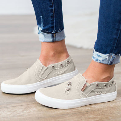 Pantalón Denim Canvas con Cierre de una Pierna para Mujer - Image 21