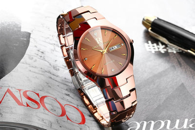 Reloj de Acero Tungsteno para Hombre - Cuarzo Resistente - Image 10