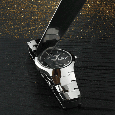 Reloj de Acero Tungsteno para Hombre - Cuarzo Resistente - Image 12