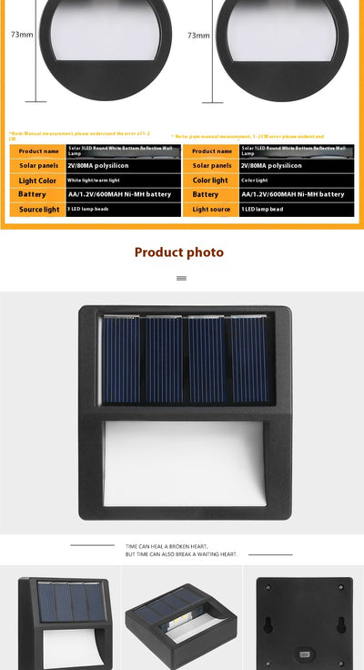 Lámpara Solar para Escaleras Exterior - Luz LED de Paso - Image 20