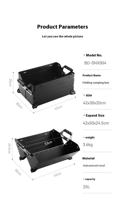 Caja de Almacenamiento Plegable para Camping y Aventuras Outdoor - Image 23