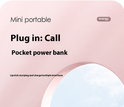 Banco de Energía Portátil Pocket Capsule - Carga Rápida Compacta - Image 38