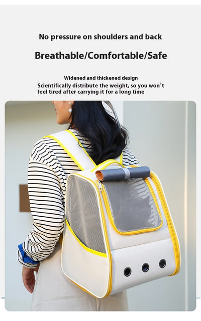 Mochila Transportadora Plegable para Gatos - Diseño Doble Respaldo Transpirable - Image 51
