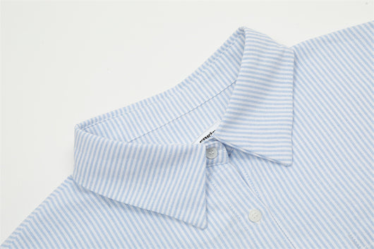 Camisa Suelta a Rayas para Hombre y Mujer - Image 31