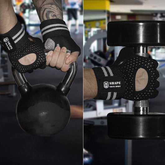 Guantes de Gimnasio para Levantamiento de Pesas Unisex Antideslizantes - Image 24