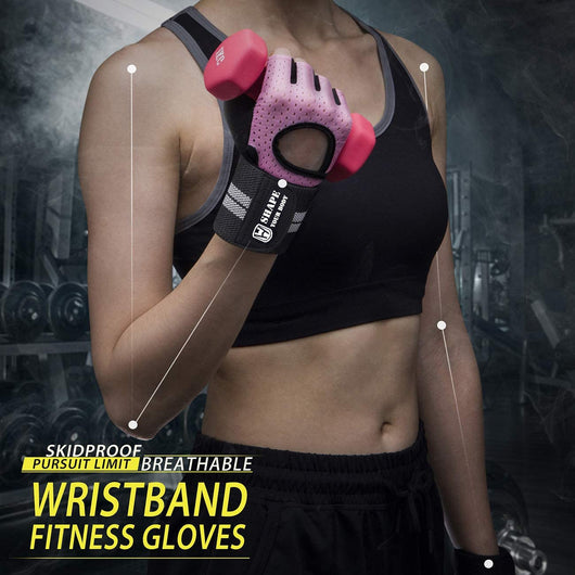 Guantes de Gimnasio para Levantamiento de Pesas Unisex Antideslizantes - Image 37
