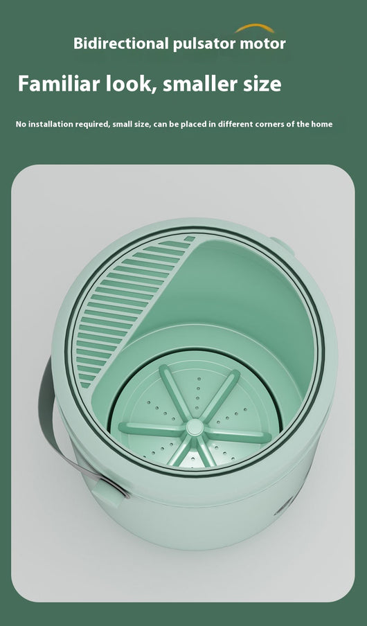 Lavadora Automática Portátil Mini Turbo - Image 18