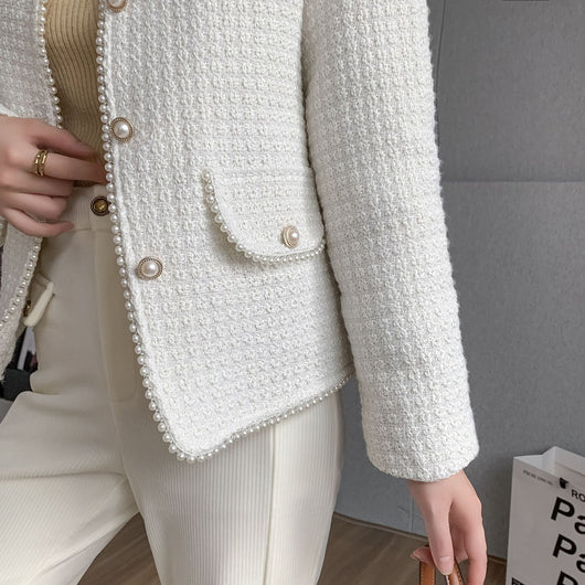 Abrigo de Lujo Chanel para Mujer - Elegancia Sofisticada Otoño Invierno - Image 18