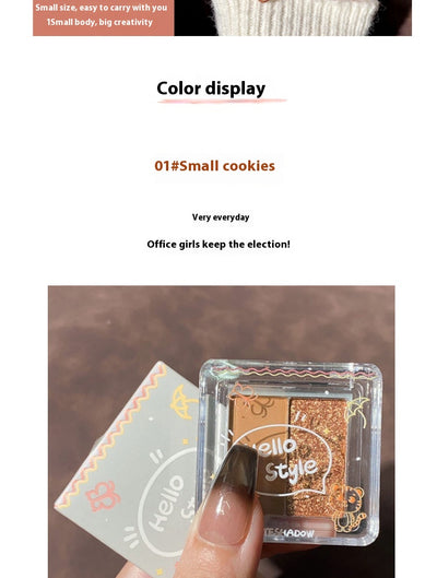 Paleta de Sombras Rose Little Cookie Tonos Tierra Nube Oscura - Image 14