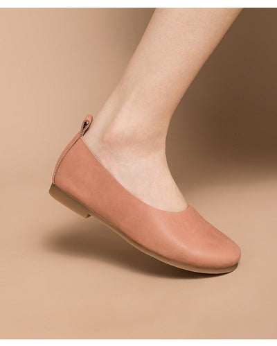 Zapatos Planos de Cuero Vacuno para Mujer - Diseño Minimalista - Image 24