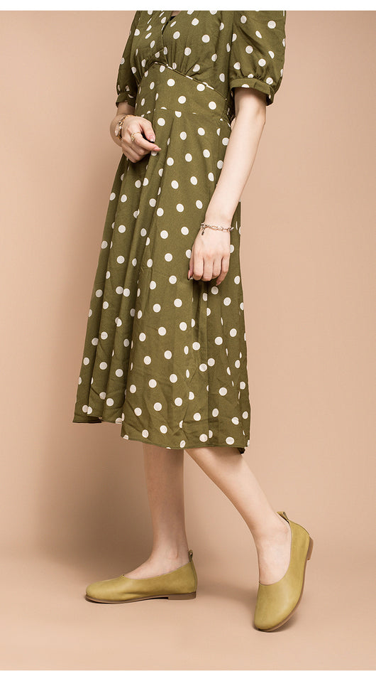 Zapatos Planos de Cuero Vacuno para Mujer - Diseño Minimalista - Image 27
