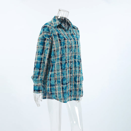 Camiseta Retro Desgastada de Largo Medio para Mujer - Image 7