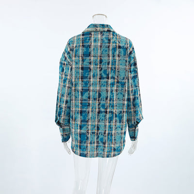 Camiseta Retro Desgastada de Largo Medio para Mujer - Image 8