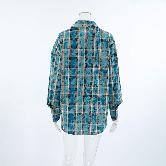 Camiseta Retro Desgastada de Largo Medio para Mujer - Image 8