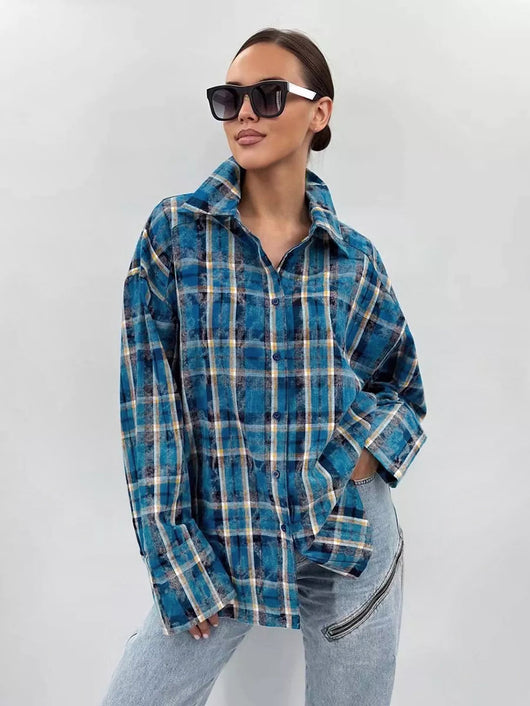 Camiseta Retro Desgastada de Largo Medio para Mujer - Image 10
