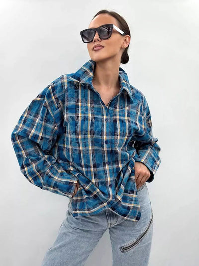 Camiseta Retro Desgastada de Largo Medio para Mujer - Image 13