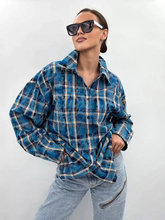 Camiseta Retro Desgastada de Largo Medio para Mujer - Image 13