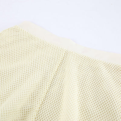 Conjunto de Malla Transpirable para Mujer - Blusa y Shorts Sueltos - Image 19