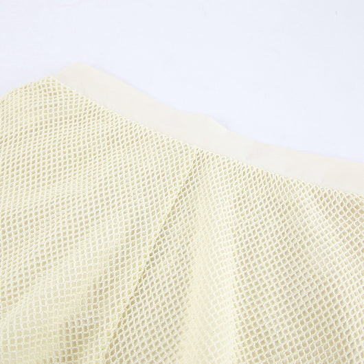 Conjunto de Malla Transpirable para Mujer - Blusa y Shorts Sueltos - Image 19