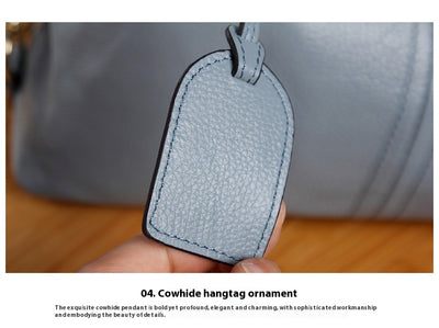 Bolso de Cuero Europeo Crossbody Boston - Elegante y Versátil - Image 14