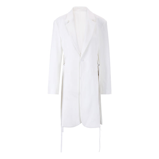 Chaqueta Suelta con Corte Asimétrico para Mujer - Image 19