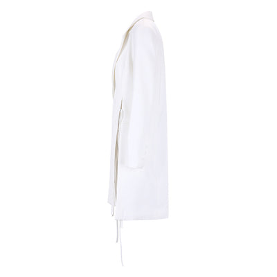 Chaqueta Suelta con Corte Asimétrico para Mujer - Image 21