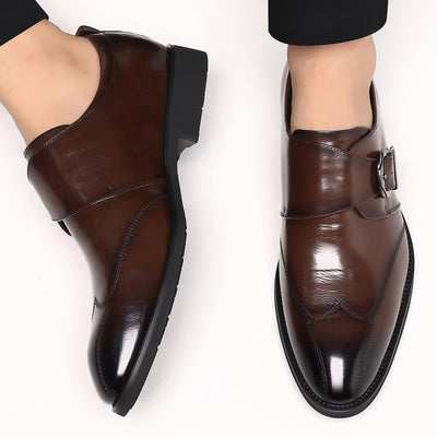 Zapatos de Cuero Casuales para Hombre con Hebilla y Bordado Termocrómico - Image 32