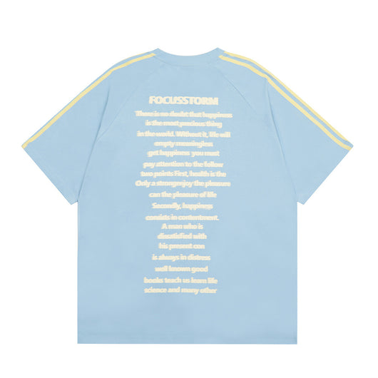 Playera de Algodón con Letras Personalizadas para Hombre - Image 28