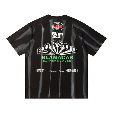 Camiseta Manga Corta con Rayas Verticales para Hombre - Image 24