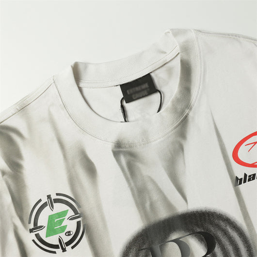 Camiseta Manga Corta con Rayas Verticales para Hombre - Image 30