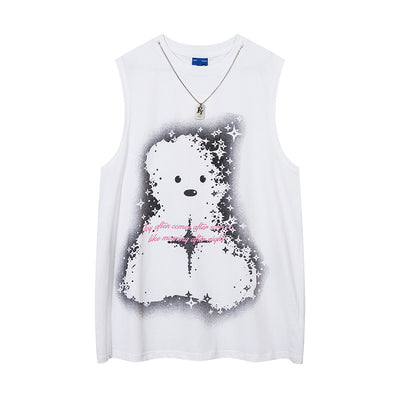 Camiseta Sin Mangas Bear para Hombre - Diseño Moderno y Cómodo - Image 22