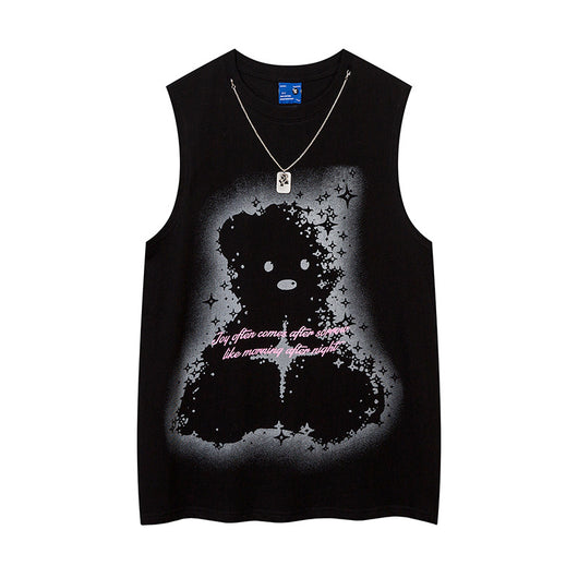 Camiseta Sin Mangas Bear para Hombre - Diseño Moderno y Cómodo - Image 30