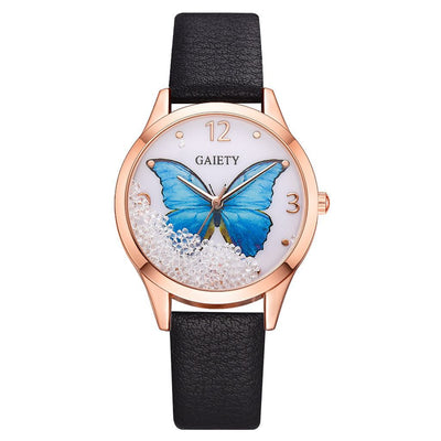 Reloj de Lujo para Mujer con Cristales Removibles y Diseño Mariposa - Image 10