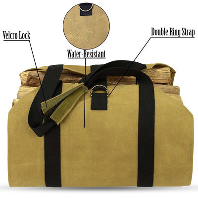 Bolsa Portátil para Leña Exterior Resistente y Duradera - Image 19